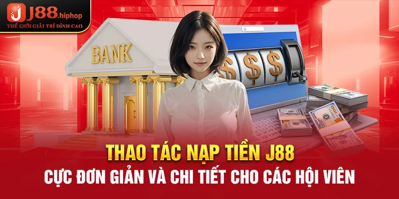 Thao tác nạp tiền J88 cực đơn giản và chi tiết cho các hội viên